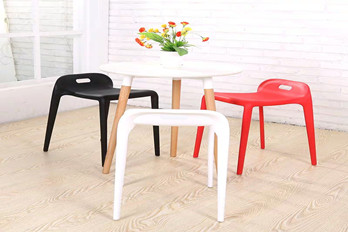 Plastic stackable dining chair/PP-615