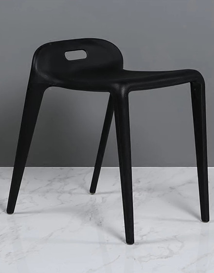 Plastic stackable dining chair/PP-615